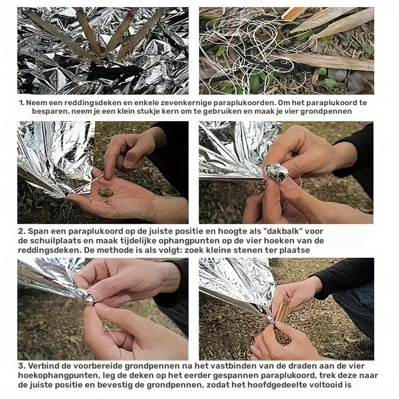 ThermalShield Nooddeken 5-Pack