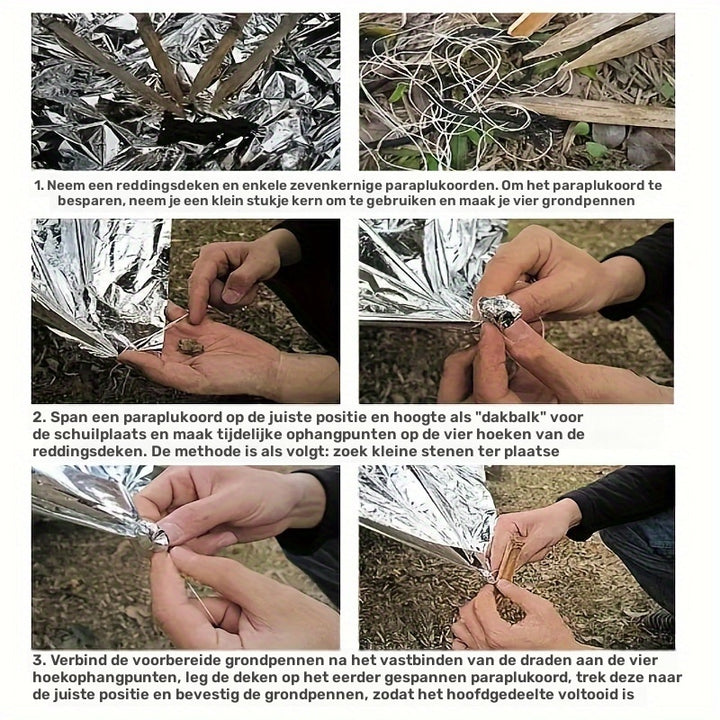 ThermalShield Nooddeken 5-Pack